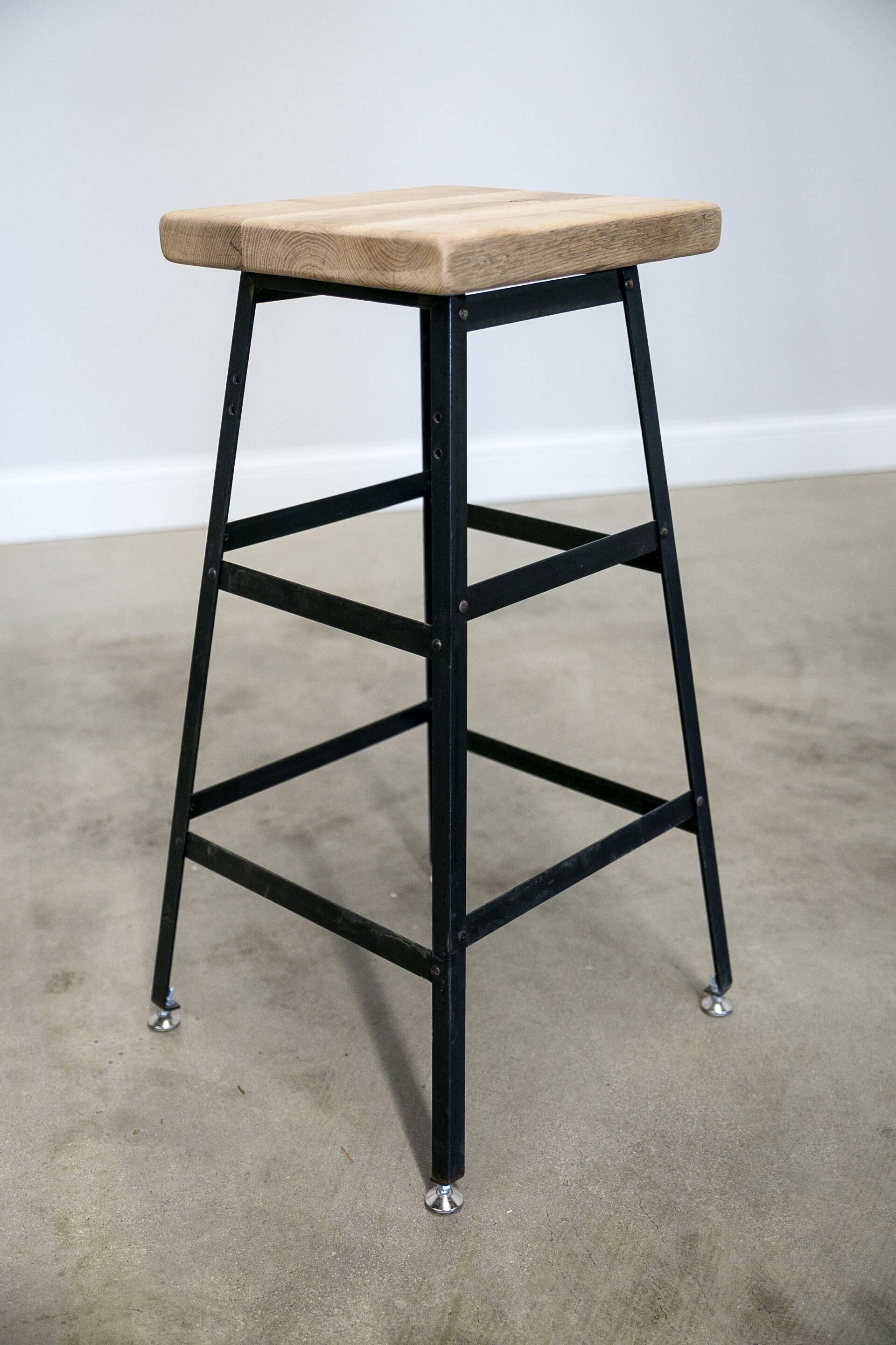 Urban Bar Stool Reclaimed Barn Wood No Backrest Choice Etsy