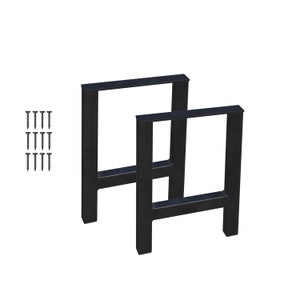 Custom Metal H Table Legs  , Industrial Legs, Modern Legs , Console Table, DIY, Table Legs, Bench Legs ,Custom list welcome  FREE SHIPPING