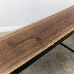 Live Edge Black Walnut console Table, Hallway Table, Nook Table 30"H Custom size's Welcome