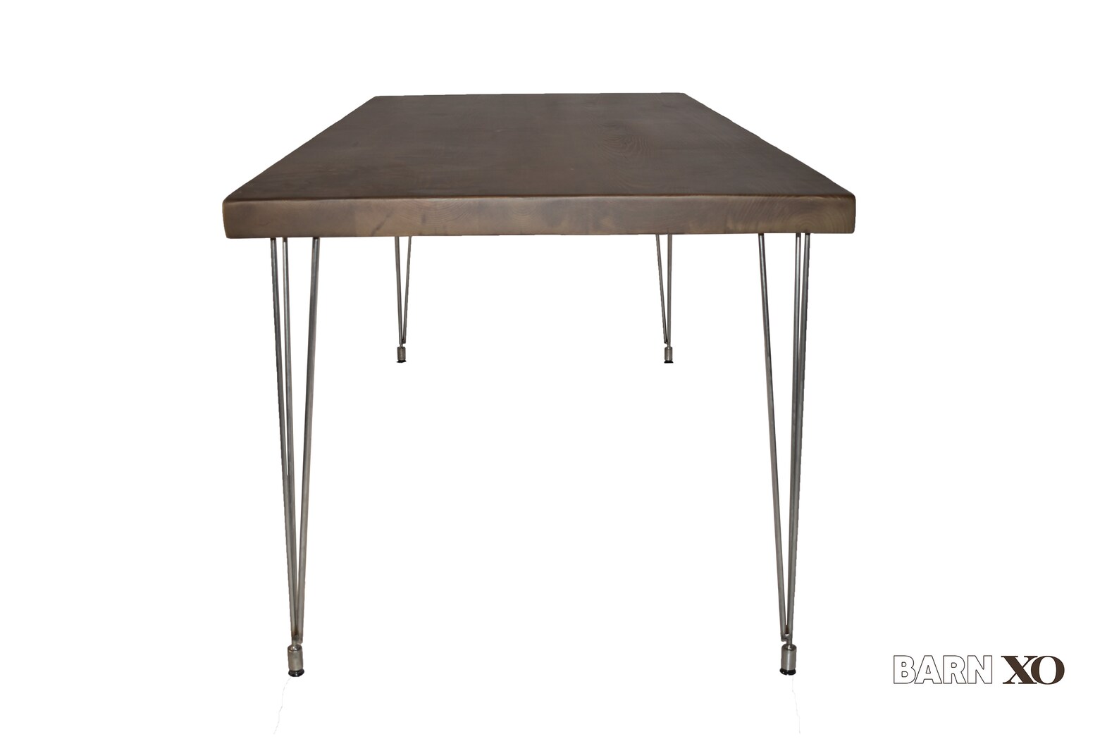 Hairpin Leg Dining Table With Reclaimed Solid Wood Top Custom Etsy