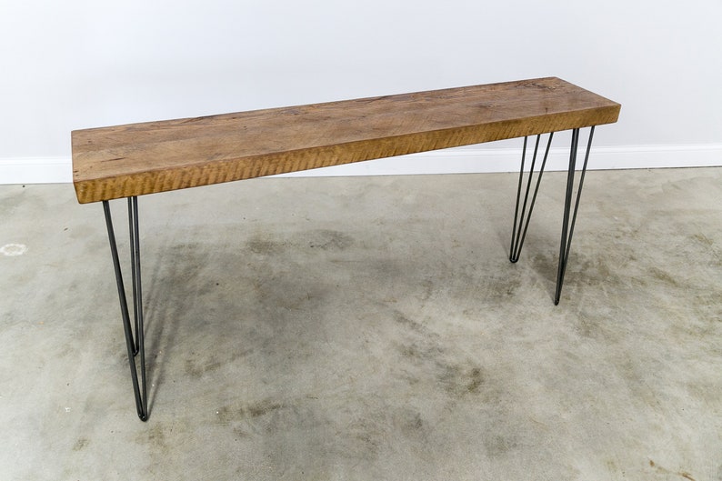 Console Table Sofa Table entry Table Hairpin Legs Etsy