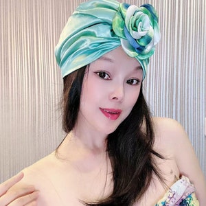 Silk Turban，Wedding Fashion turban, vintage turban,embellished turban, bridal turban,Personalized Gifts For Women