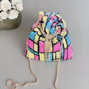 Sac seau à paillettes, sac cartable, sac à chaîne, cordon, sacs femme, sac personnalité, sac de fête, cadeau d'anniversaire, sac de bal pour femme, cadeau fête des mères