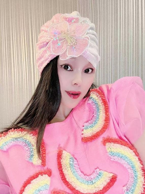 Beaded Decoration Sequins Turban,Women's Fashion Turban,Personalized Gifts  For Women,Full Turbans,Women's Turbans with Sequins,Turban Cap