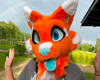 Orange Katze Fursuit Premade