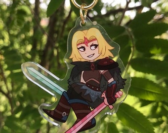 Amphibia, Sasha, Staffel 3, Schlüsselanhänger aus Acryl