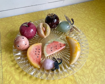 Vintage stone fruits/SOLD INDIVIDUALLY