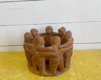 Circle of friends candle holder 9”