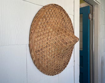 Vintage rice paddy hat