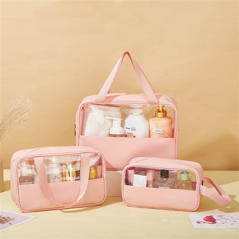 Trousse à maquillage personnalisée, trousse de maquillage personnalisée cadeau personnalisé pour elle cadeau personnalisé pour demoiselle d'honneur Cosmétique, C image 3