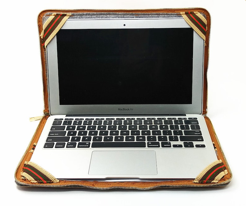 Zipper Laptop Sleeve Stand Laptop Case 13 Inch Macbook Pro Etsy