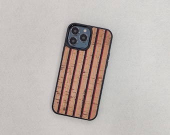Luxury Cork iphone 11 12 13 pro max case iphone XR case.iphone XS Max Cork case iphone 7 8 plus case. Funda de teléfono de corcho,Regalos personalizados.sj4