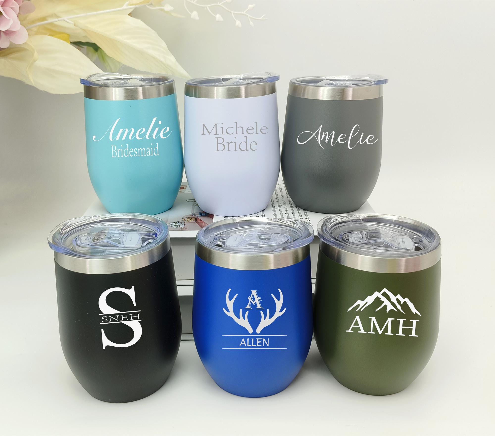 Bulk 12 Tumblers - Etsy
