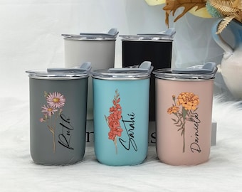 Tazza in acciaio inox personalizzata/Tazza da caffè/Regalo per proposta di matrimonio/Bicchiere da vino con coperchio/Bottiglia in acciaio inox/Regalo di Natale