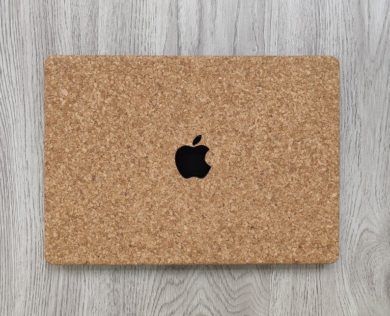 Cork MacBook 13 14 15 pro cover,Macbook air 13 hard shell,Macbook pro 16 skin,cork MacBook pro 16 cover,cork laptop skin,gift for him.X3 cork color 2