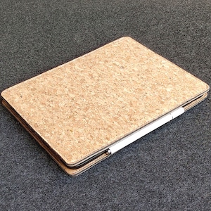 2020/2022 cuero Corcho de fieltro ipad pro 12.9 / 11 "caso, ipad pro 10.5 / 10.9 caso, ranura para tarjeta de archivo cubierta de ipad, soporte para bolígrafo soporte para bolígrafo funda iPad 8