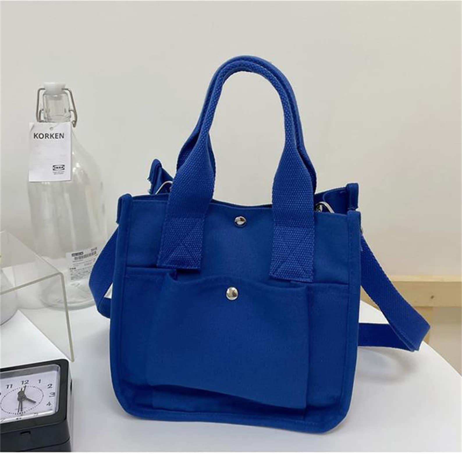 Custom Canvas Bag Canvas Shoulder Bagcrossbody Canvas Cotton Etsy