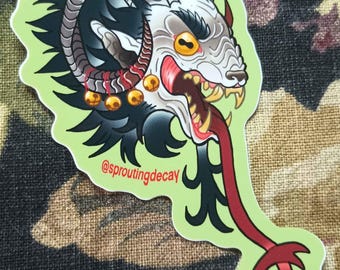 Krampus Sticker