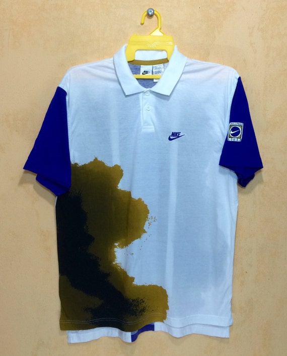 90s Vintage NIKE Challenge Court Tennis Shirt Men'
