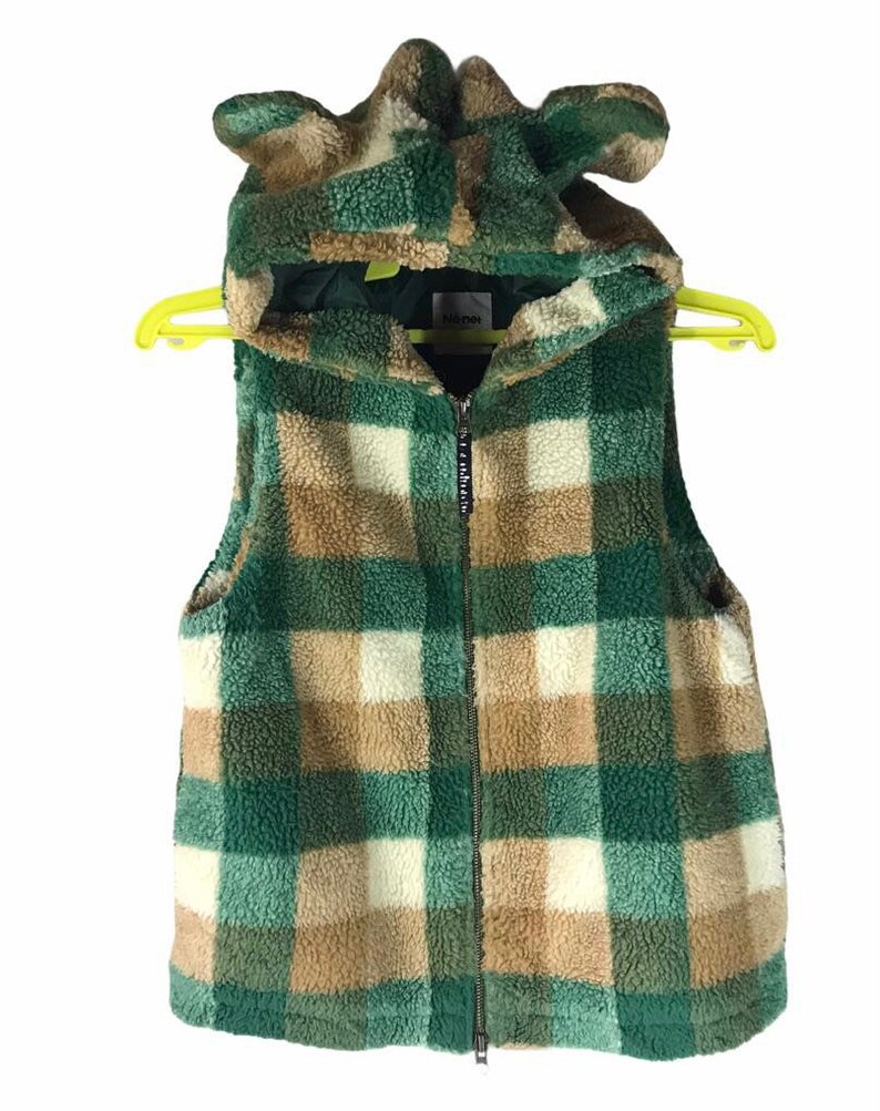 Issey Miyake Ne-net Fleece Hoodie Vest Japanese Designer