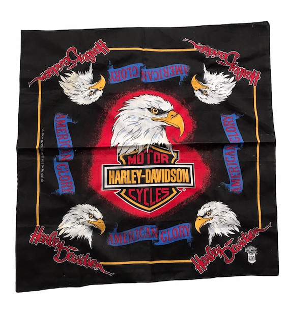 Vintage 80s Deadstock Unused Harley Davidson Banda