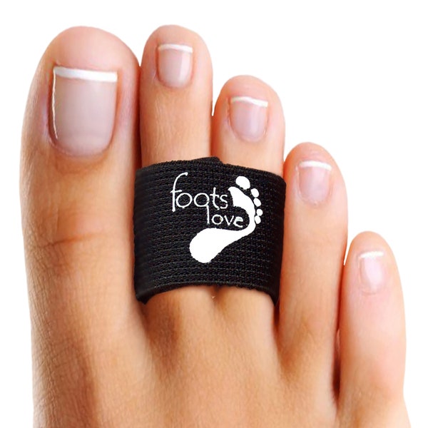 Foots Love.   Infused Copper Healing Toe Straighteners. Superior to Toe Tape for Bending Toes, Broken  Toes, Hammer Toes.