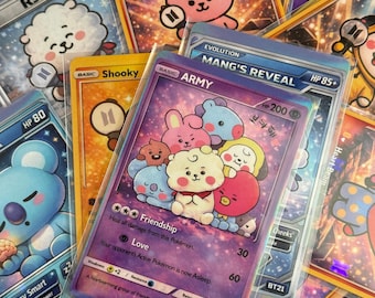 8 BTS BT21 fan photocard kpop