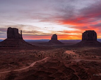 Pre Dawn in Monument Valley