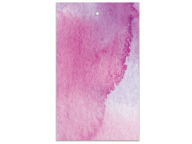 Made In Australia Pink Watercolour Party Bag Tags