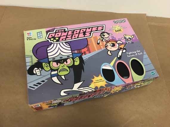 Used Powerpuff Girls: Mojo Jojo Attacks Townsville Board Game Complete MB  2000