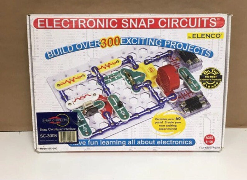 Science Learning /& Discovery Project Kit Lot Elenco Snap Circuits Mech 5 Teach Tech Dizzy Droid
