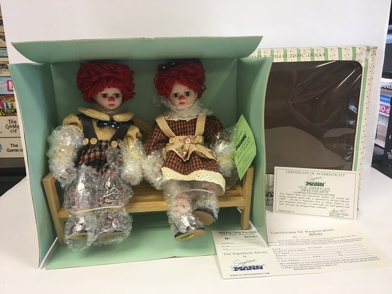 seymour mann raggedy ann and andy dolls