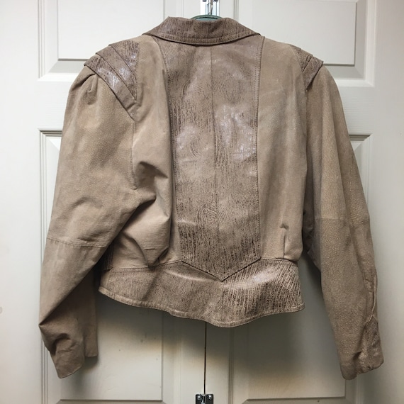 Vintage 1980s Retro G-III Leather Fashions Suede … - image 2