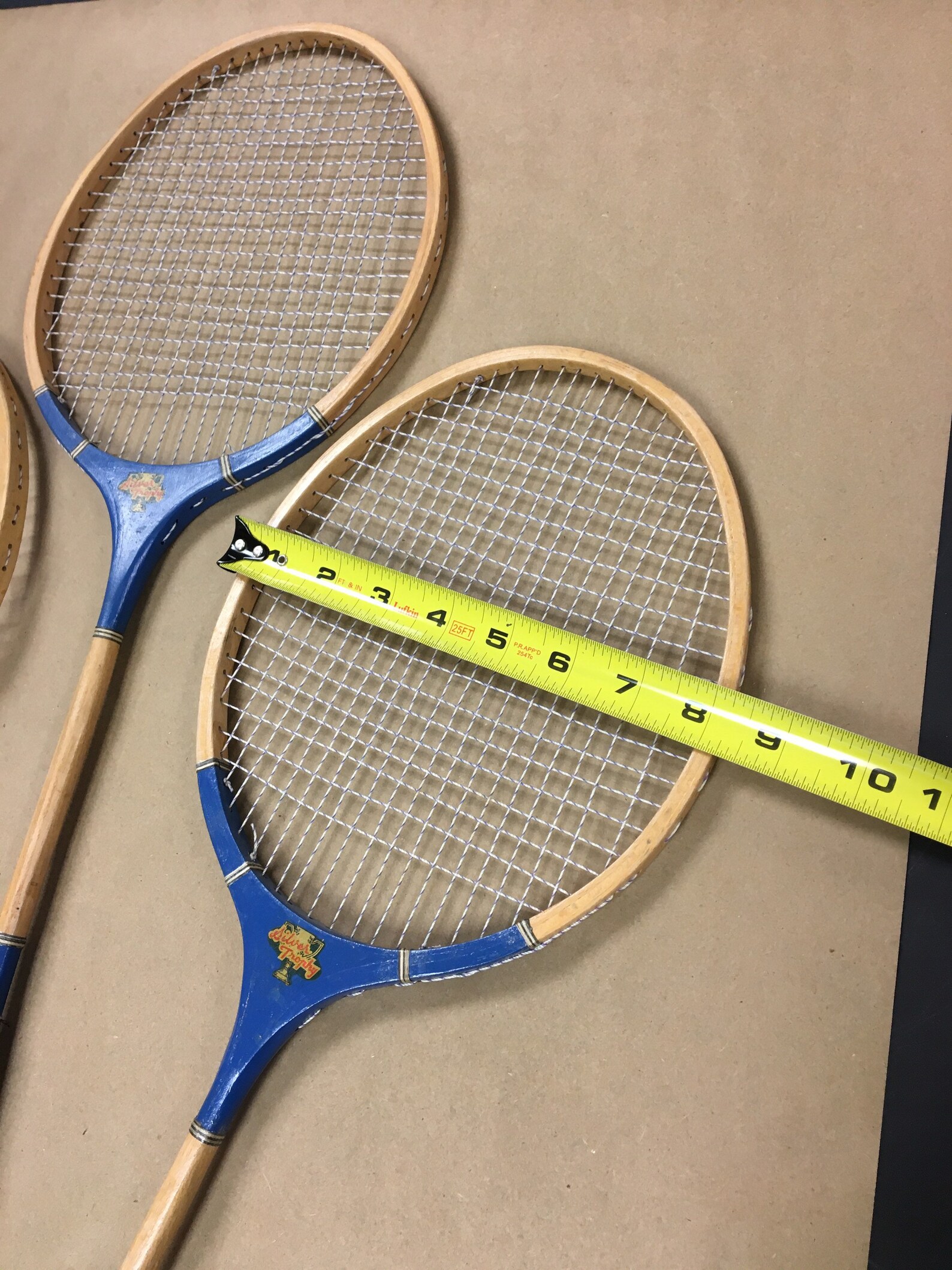 Vintage Japan Badminton Racquet Lot of 4 Silver Trophy Wood & Etsy UK