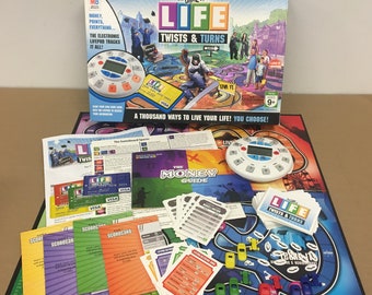 Vintage 2007 the Game of Life Twists & Turns Board Electronic 