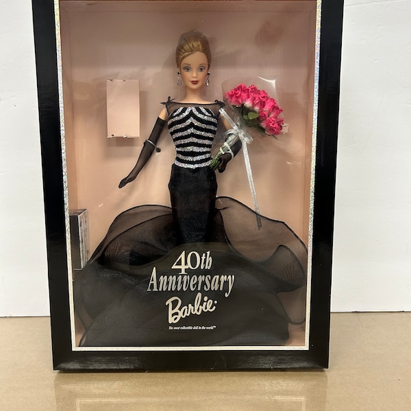 NIB Sealed 1999 Barbie 40th Anniversary Doll Collector Edition Mattel #21384