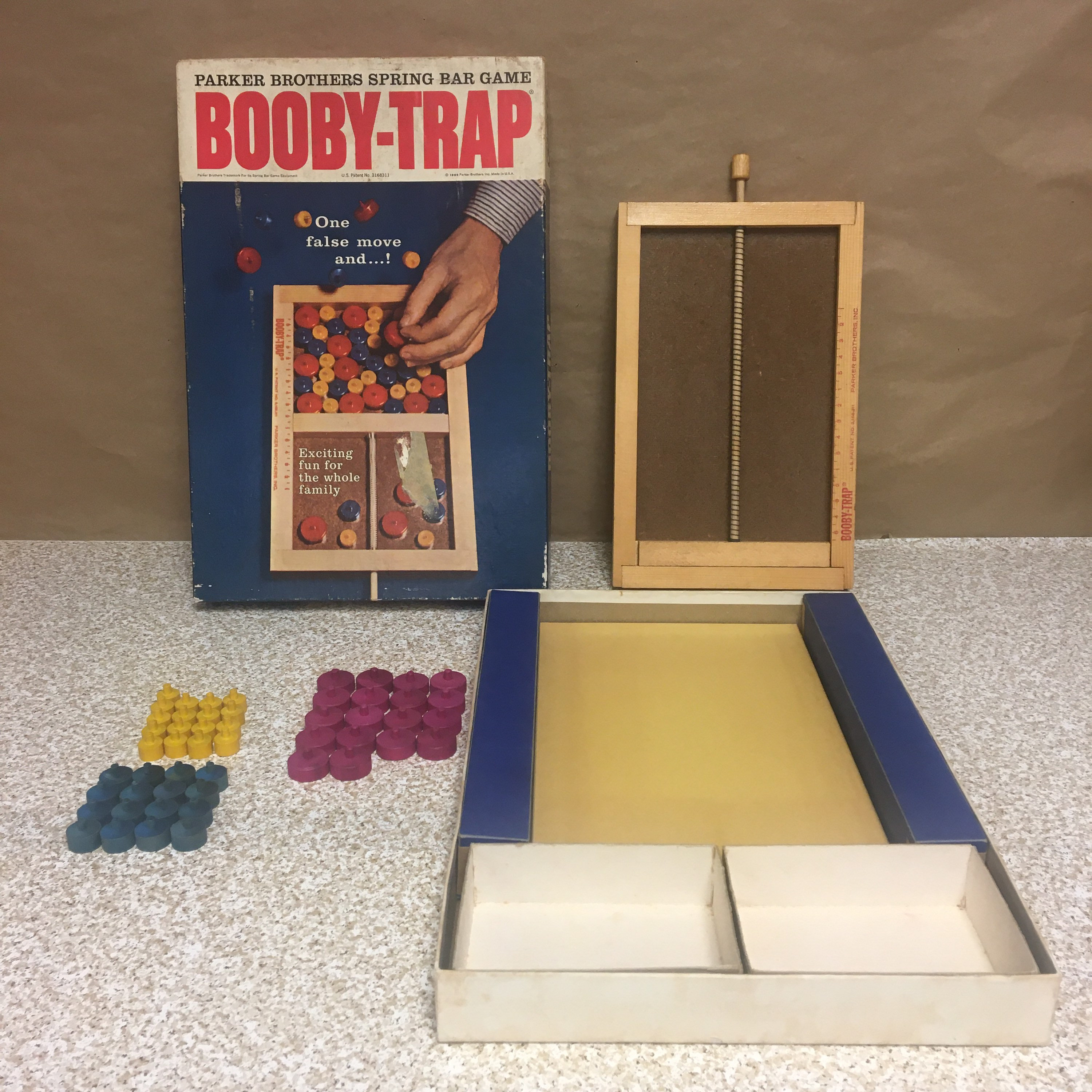 Vintage Booby Trap Spare Pieces Waddingtons 1967 