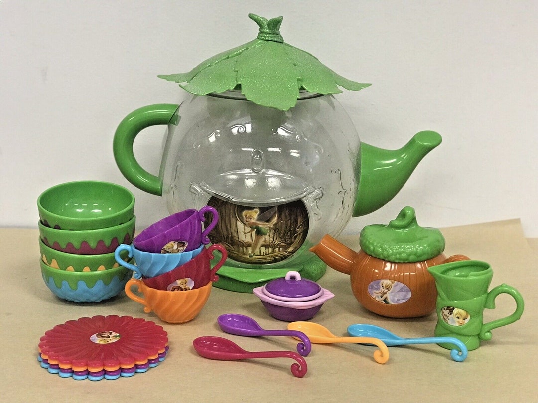 Rare Hard to Find Disney Store Exclusive Tinkerbell Teapot Tea Etsy