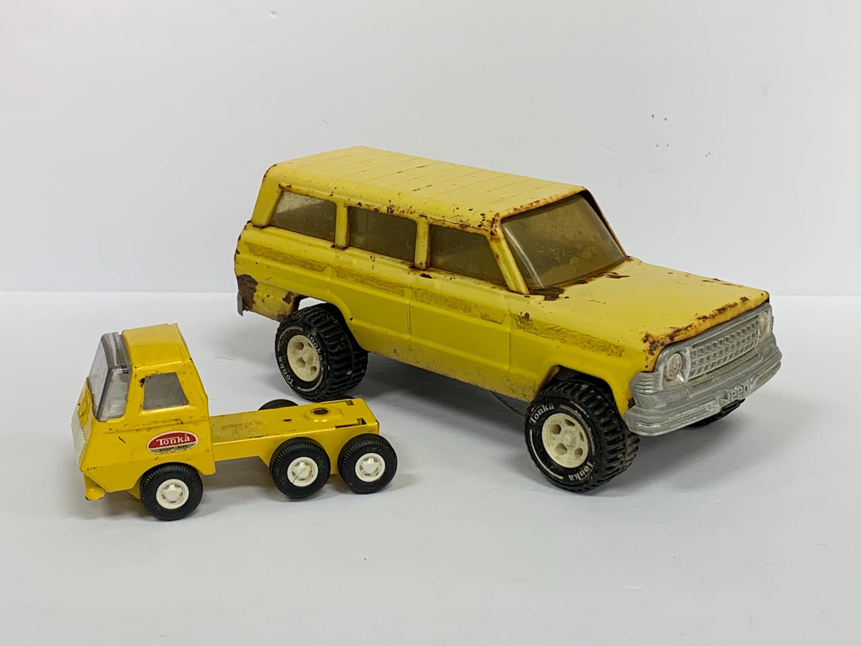 Tonka Yellow Jeep - Etsy