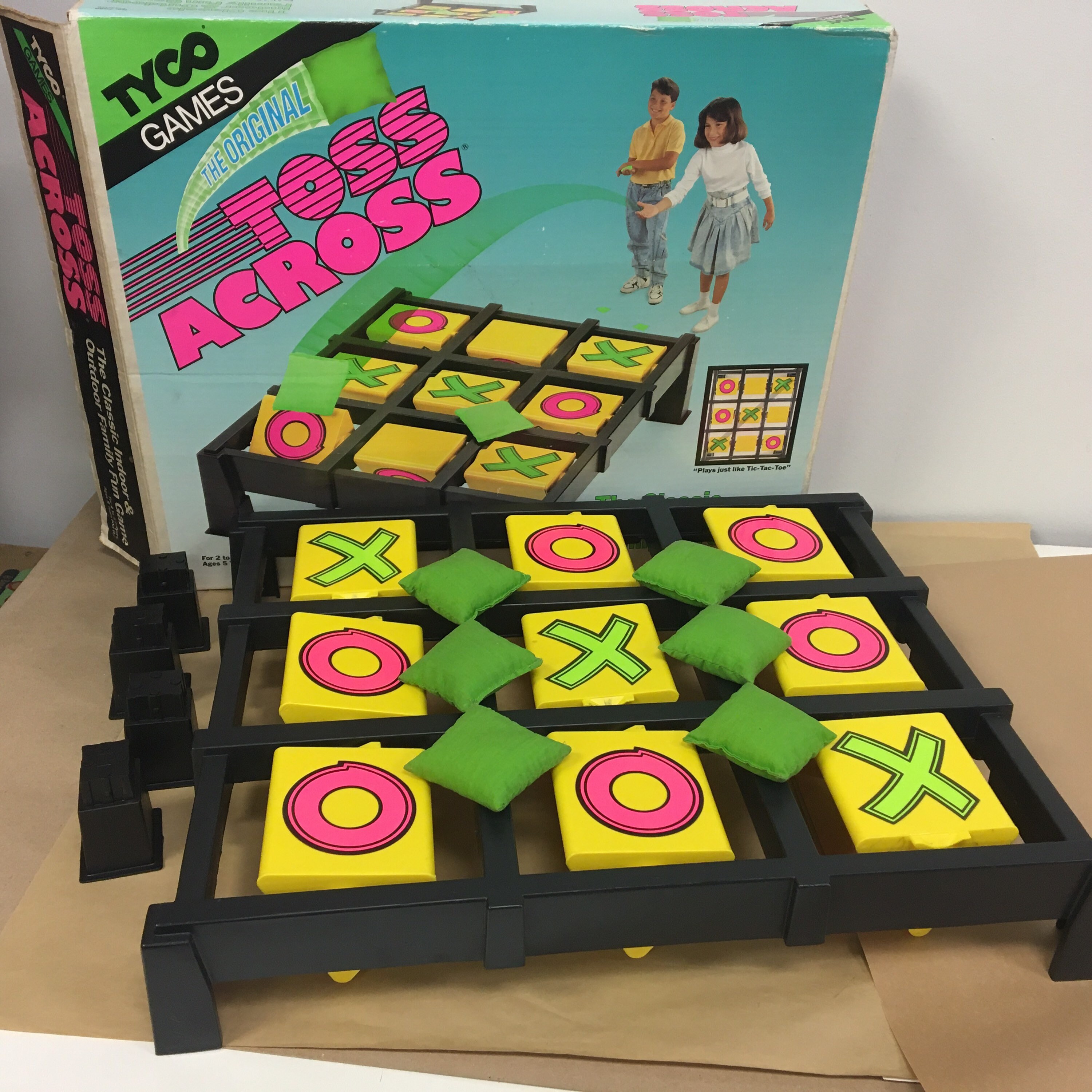 LNIB Vintage 1990s TYCO Toss Across Game Indoor Outdoor Tic - Etsy Finland