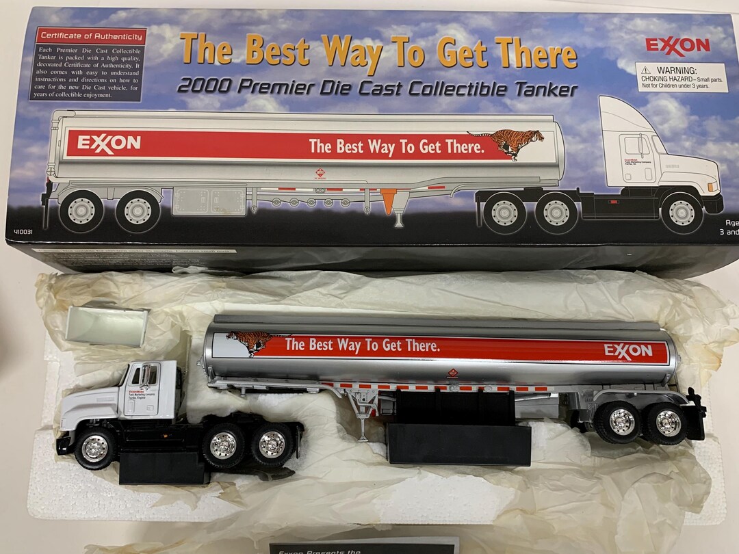 Mint Vintage Exxon 2000 Premier Die Cast Collectable Tanker Truck - Etsy