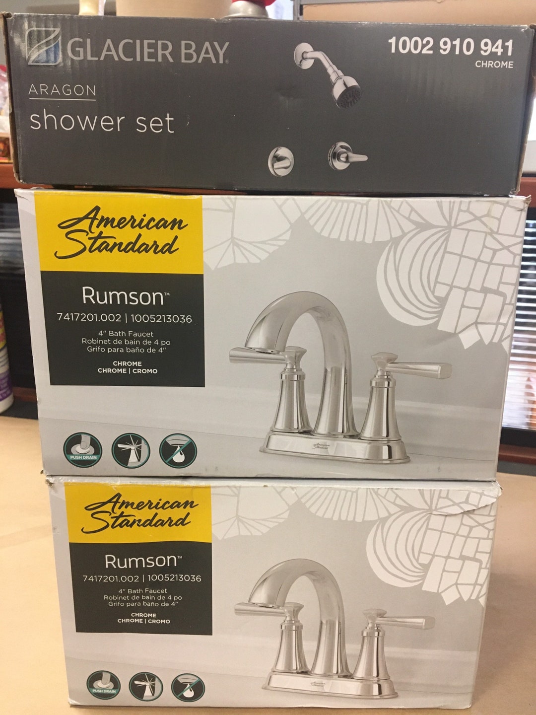 American Standard Utility Sink American Standard Rumson Bath Faucet Value  Pack (2 Faucets) - Easy Speed Connect System American Standard Bathroom  Sink Faucet, image size:1080x1440