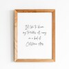 Ben Folds the Luckiest Printable Wall Art. Song Lyrics. Home Decor ...