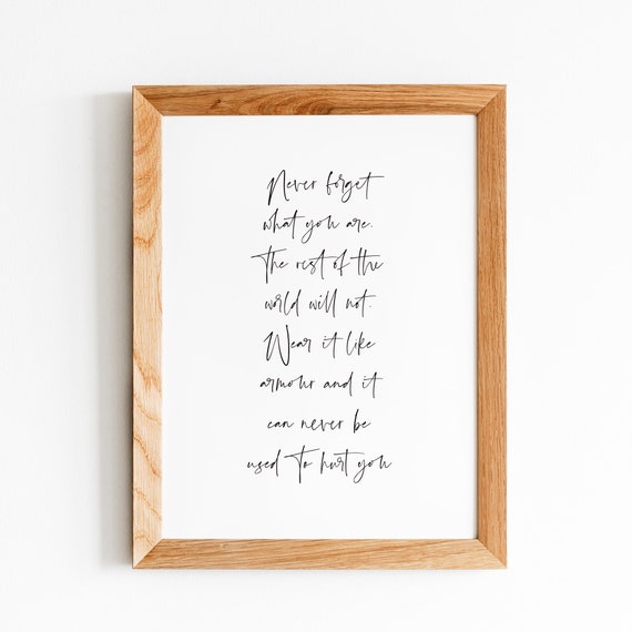 Game Of Thrones Tyrion Lannister Citation Never Forget Etsy France
