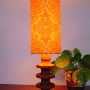 Retro Lampshade Original 70s Wallpaper Geometric Retro - Etsy UK