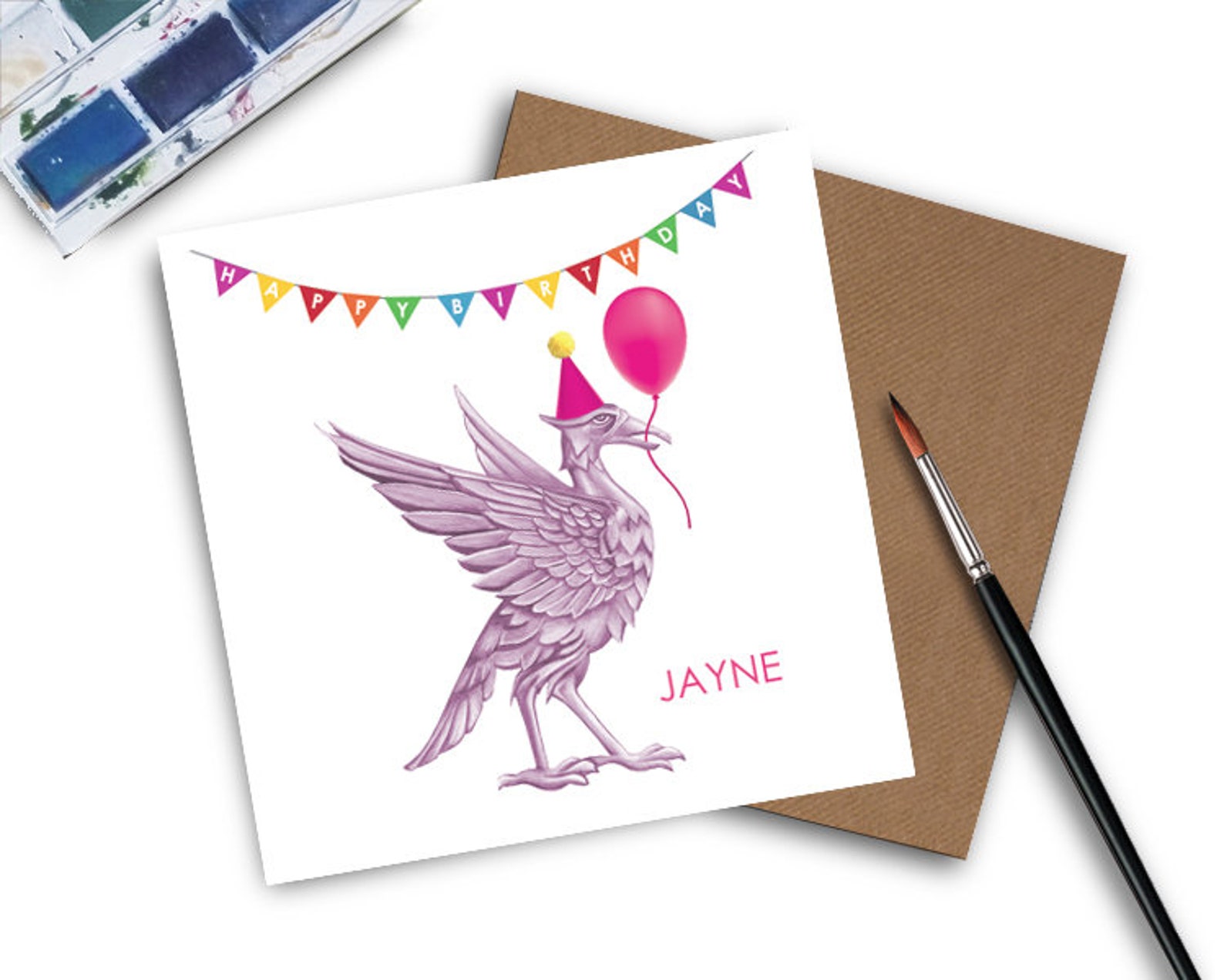 Liverpool Birthday Card Liverpool Birthday Card for Her | Etsy