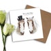 Horse Wedding Card Personalised Wedding Card Funny Wedding - Etsy