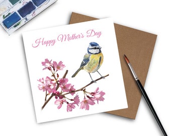 Mothers Day Card - Cute Mothers Day Card - Card Mum - Mothers Day - Mothers Day Gift - Mothers Day Card Mum - Bird Card - Mum - Card