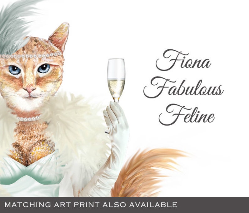 Cat Birthday Card Fabulous 50 Cat Birthday Card Mum 50th | Etsy