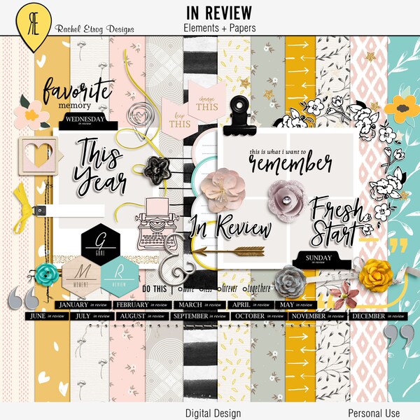 Scrapbook Kit Digital Etsy